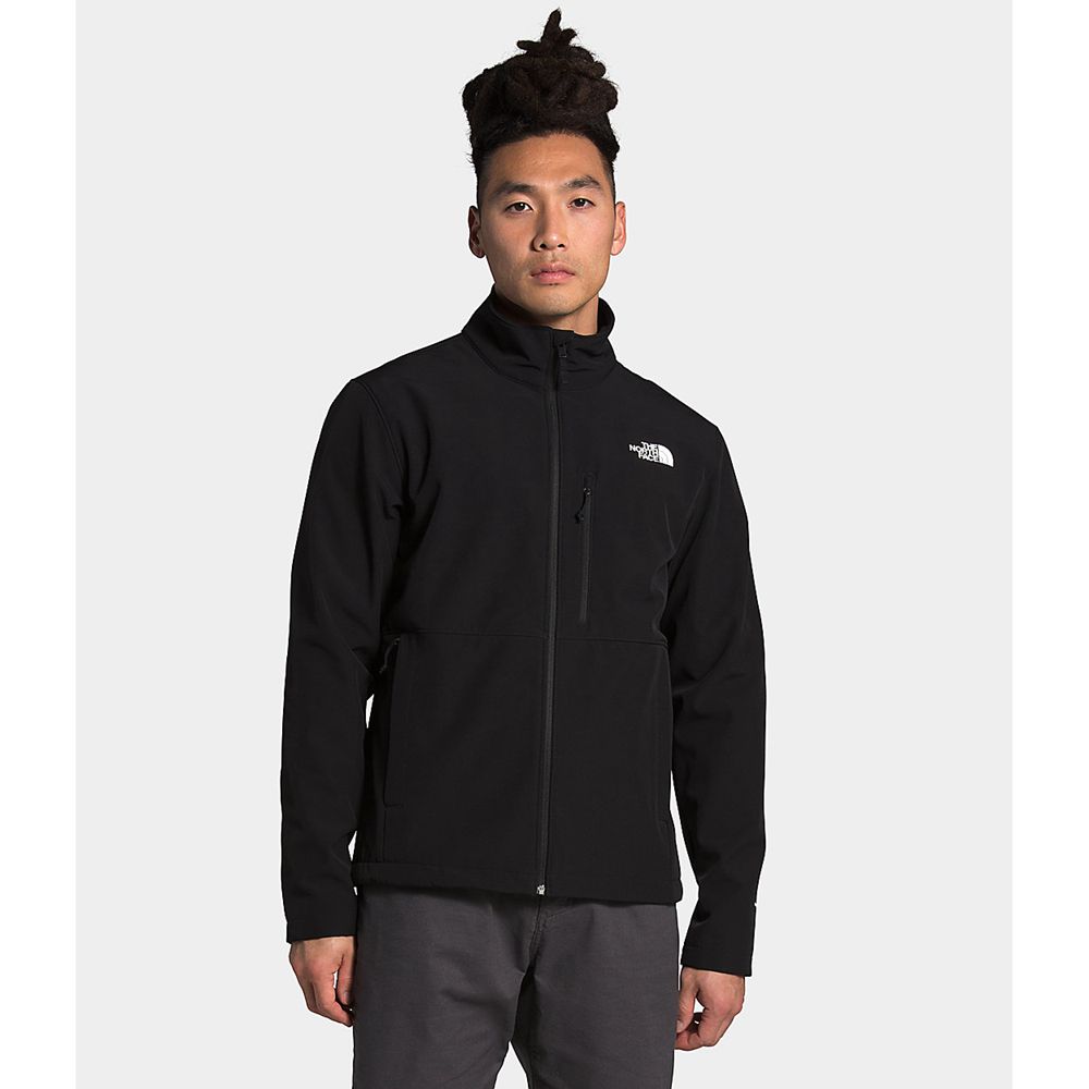 The North Face Softshell Jackets Mens Australia - The North Face Apex Bionic Black (NDO-421350)